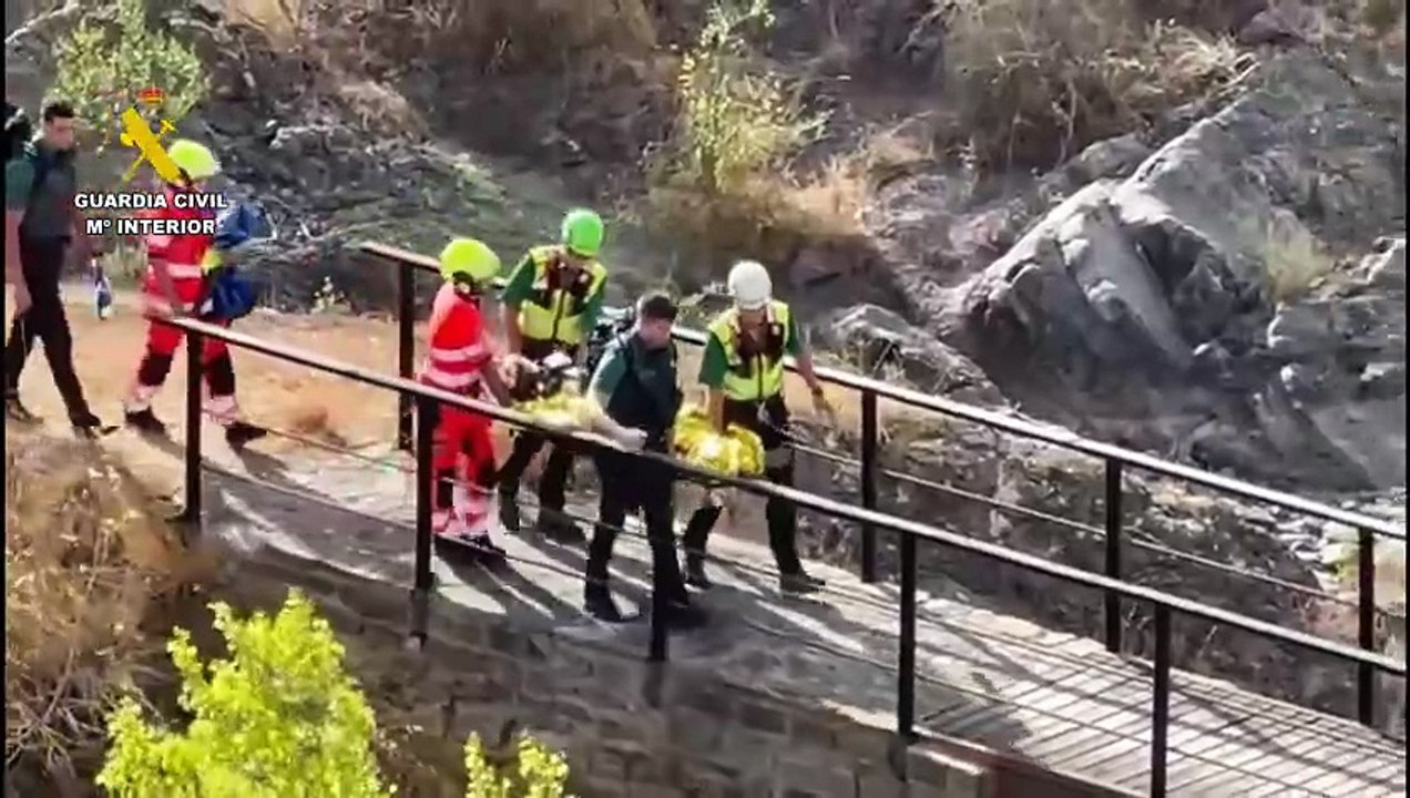 La Guardia Civil rescata a una mujer en Robres del Castillo