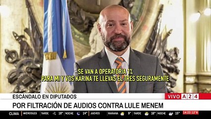 Spagnuolo fue apuntado como el presunto autor del audio