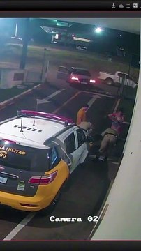 Recém-nascido engasgado é salvo por ação rápida de policial militar