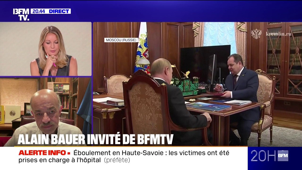 Sommet Poutine/Zelensky: "Ça fait plus de 25 ans que la Russie se prépare à une confrontation majeure avec l'occident", assure Alain Bauer, professeur de criminologie