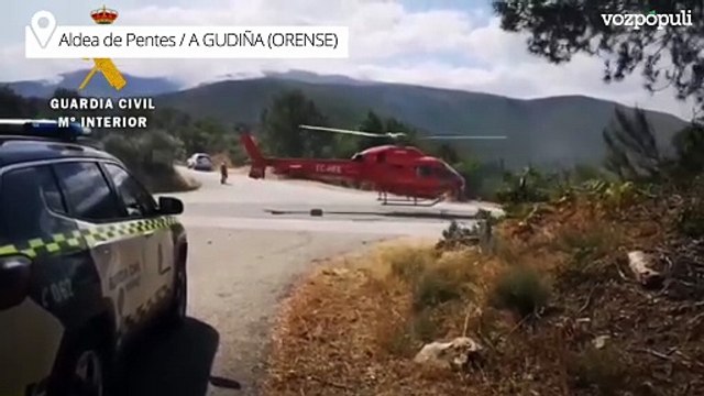 Galicia baja a siete incendios activos y superan ya las 82.000 hectáreas quemadas