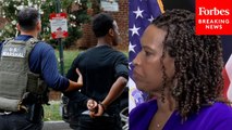 Reporter To DC Mayor: Are Federal Officers Making 'Nonfederal' Arrests 'Not In The Presence' Of MPD?