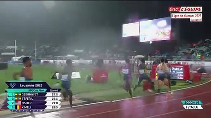 Kimeli vainqueur du 5000m - Athlé - Ligue de diamant - Lausanne