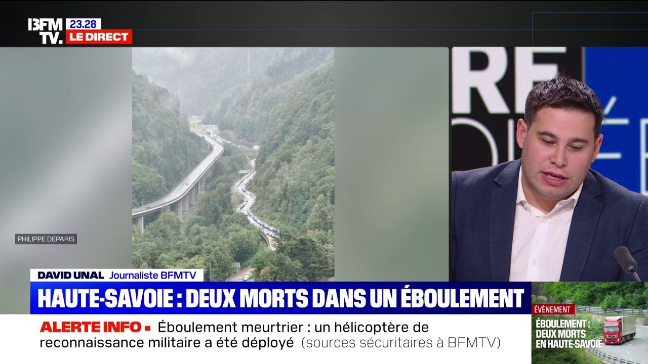 Éboulement meurtrier en Haute-Savoie: la circulation a été rétablie dans les deux sens