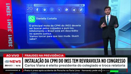OPOSIÇÃO NA CPMI DO INSS / PL DA ADULTIZAÇÃO / CCJ E NOVO CÓDIGO ELEITORAL | 3 EM 1 - 20/08/2025
