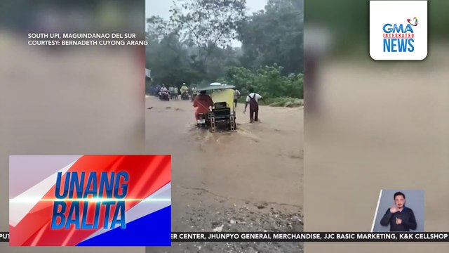 Ilang bahagi ng Mindanao, binaha kasunod ng malakas na ulan | Unang Balita