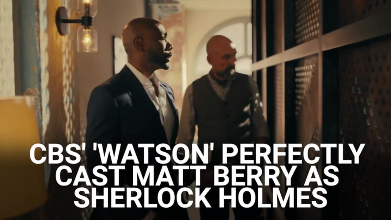 We're Still Thinking About CBS Watson Perfectly Casting Matt Berry As Sherlock Holmes And How The Team Dug Around In The Couch Cushions To Get Him