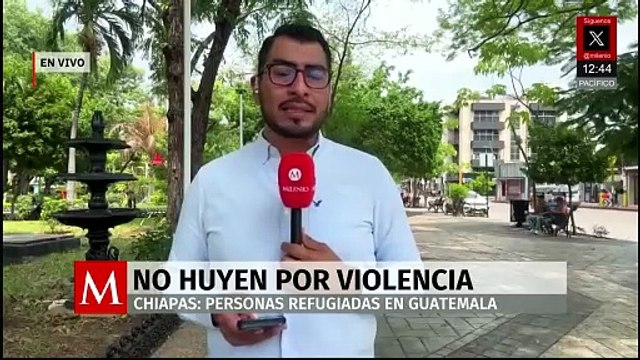 “No son desplazados por violencia”: gobernador de Chiapas sobre refugiados de Guatemala