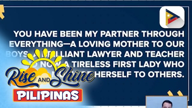 PBBM, nagpaabot ng pagbati kay FL Liza Araneta-Marcos na nagdiriwang ng kaarawan ngayong araw