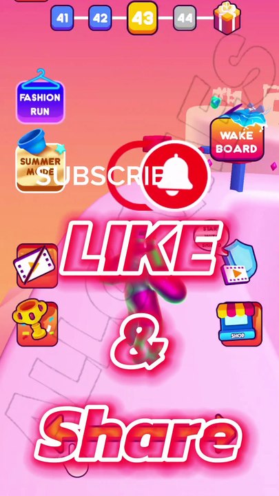 blob runner lvl 43 gameplay all games #shorts #blobrunner #allgames #viralvideo