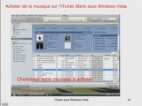 ITunes 7.5. Acheter de la musique sous Windows Vista