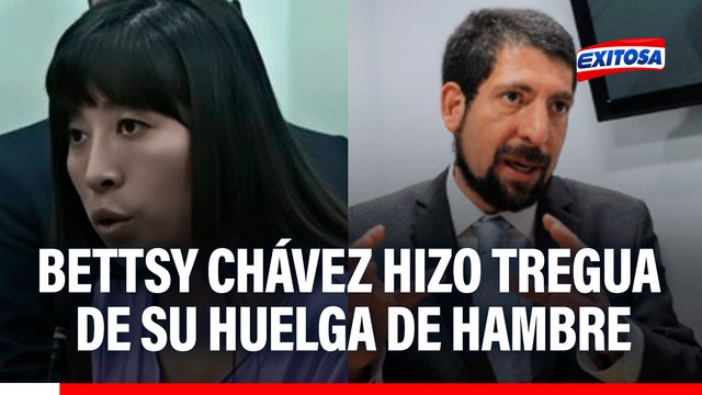 Betssy Chávez levantó huelga de hambre tras lograr tregua con el INPE, asegura su abogado