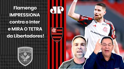 "Em 41 ANOS DE VIDA, EU NÃO ME LEMBRO de TER VISTO ISSO! O Flamengo contra o Inter SIMPLESMENTE..."