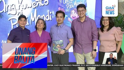 Nelson Canlas at Chef Miggy Cabel Moreno, nag-launch ng bagong libro na "Ang Kuwento ni Putli Mandi" | Unang Balita