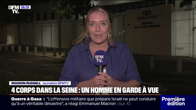 Corps repêchés dans la Seine: un homme toujours en garde à vue