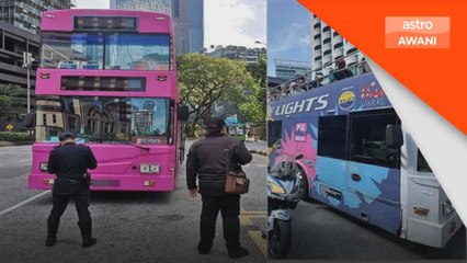 Bas henti-henti bawa pelancong disita, cukai jalan tamat tempoh