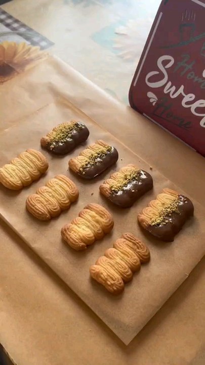 Yummiest Butter Cookies #cooking #food #fyp #asmr #recipe