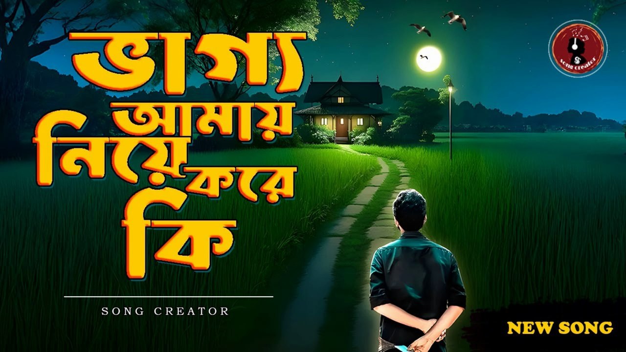 ভাগ্য আমায় নিয়ে করে কি 💔 | Vaggro Amay Niye Kore Ki | Bangla Sad Song 2025 | Emotional Bengali Music