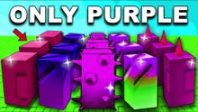 ROBLOX | $0 To $1 Trillion Using ONLY PURPLE Seeds in Grow a Garden