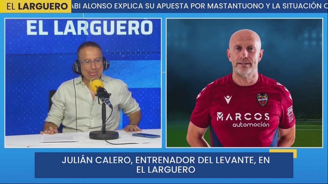 ENTREVISTA A JULIÁN CALERO, entrenador del LEVANTE, antes de ENFRENTARSE al BARÇA
