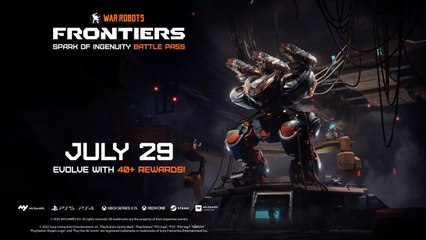 War Robots Frontiers Official Spark of Ingenuity Battle Pass Trailer