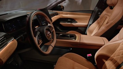 All-new Mazda6e Interior Design in Soul Red Crystal