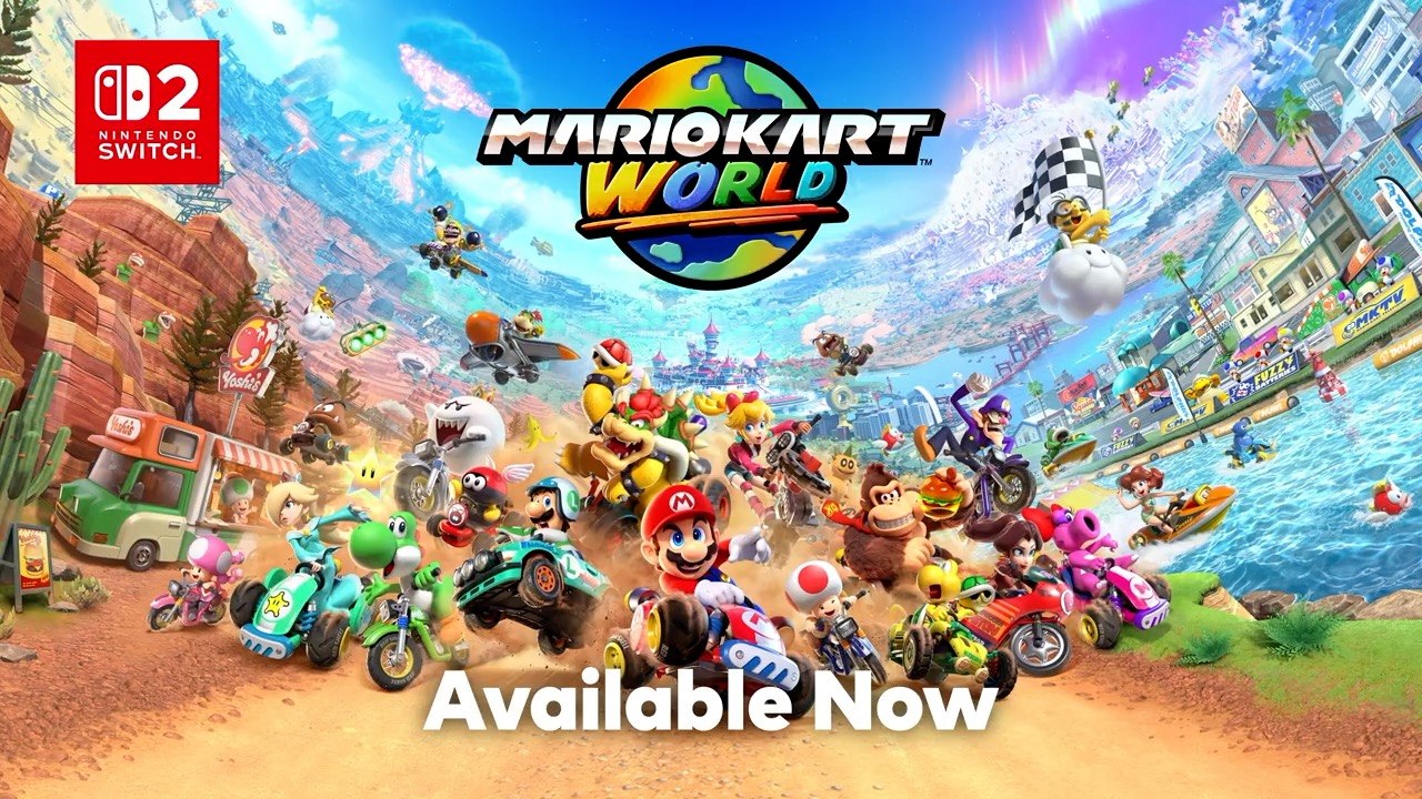 Mario Kart World Official Accolades Trailer