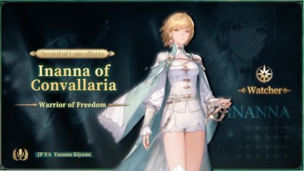 Sword of Convallaria Official Inanna Character Trailer
