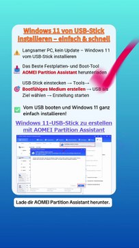 🚀 Windows 11 von USB-Stick installieren – so geht’s ohne Stress!