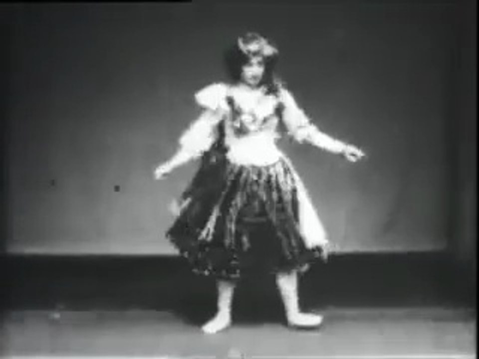 Ella Lola - Turkish Dance (Silent Movie, 1898)