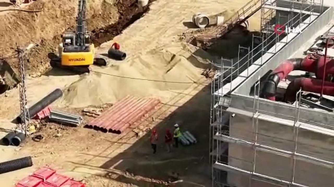 Trabzon’da 900 yataklı Şehir Hastanesi inşaatının yaklaşık yüzde 80’lik bölümü tamamlandı