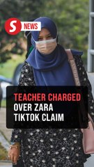 Teacher charged with public mischief over statement in connection with Zara's death