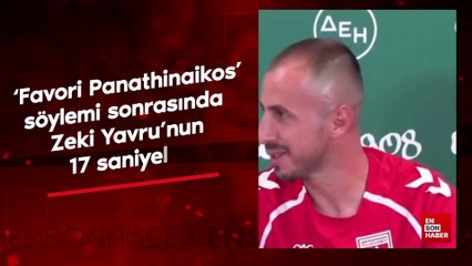 Zeki Yavru'nun 17 saniyelik gülüşü