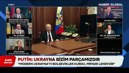 Putin’den Ukrayna’ya, “Biz bu toprakları Osmanlı'dan aldık”
