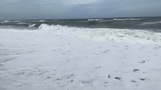 HURRICANE ERIN | Waves triggered flood North Carolina motel and road along coast