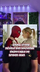 Emma Stone Rappelle Son Moment Mémorable dans Spider-Man 🕷️