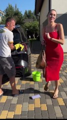 Who wins this time_ Funny family #couplecomedy #humor #funnyvideo