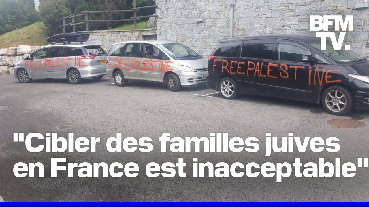 Des tags "Free Palestine" retrouvés sur des voitures de touristes juifs dans les Alpes, une enquête ouverte