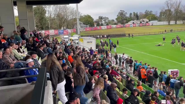 Brisbane Broncos train with Maitland Pickers