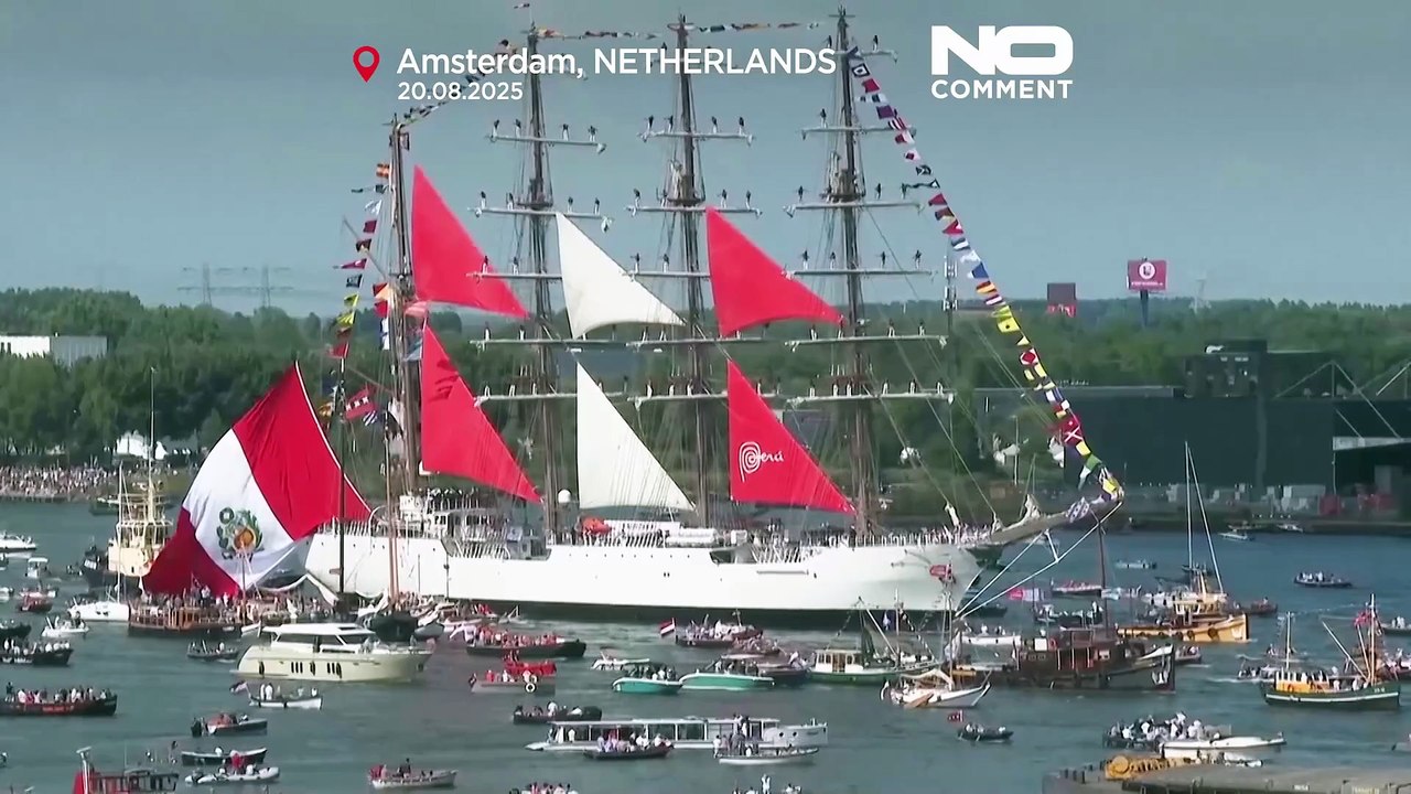 SAIL-Festival kehrt mit Hunderten historischen Schiffen nach Amsterdam zurück