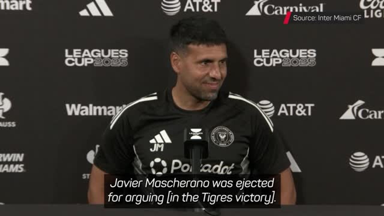 Inter Miami coach explains the confusion around Mascherano's red card