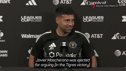 Inter Miami coach explains the confusion around Mascherano's red card