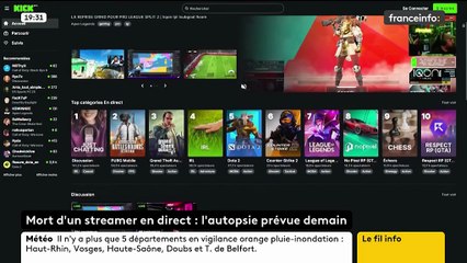 Mort du streamer Jean Pormanove en direct sur Kick