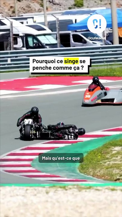 Pourquoi il se penche dans ces courses de side-car ?