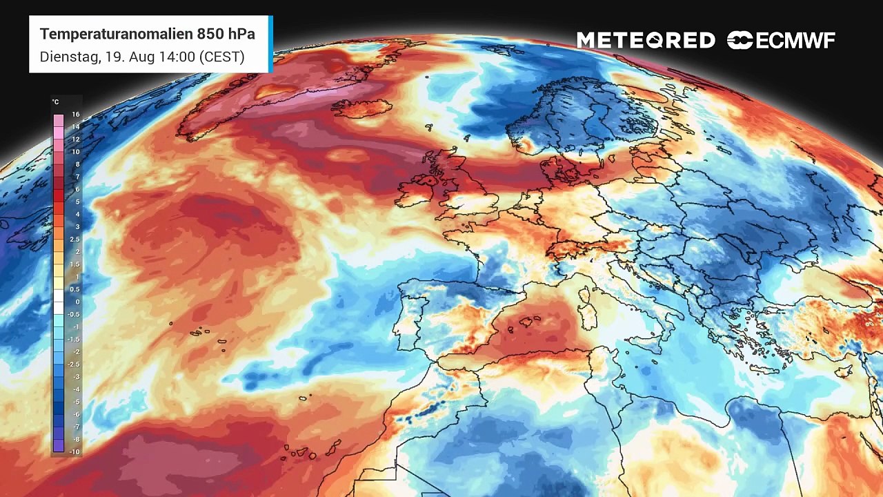 Mächtige kaltluft aus norden flutet mitteleuropa!