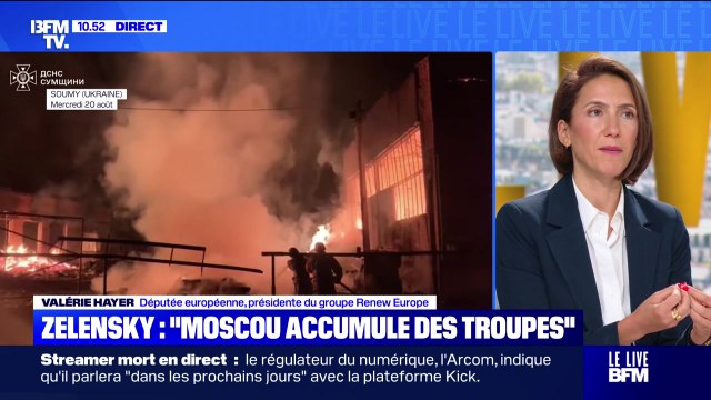 Ukraine : 614 drones et missiles russes en une nuit - 21/08