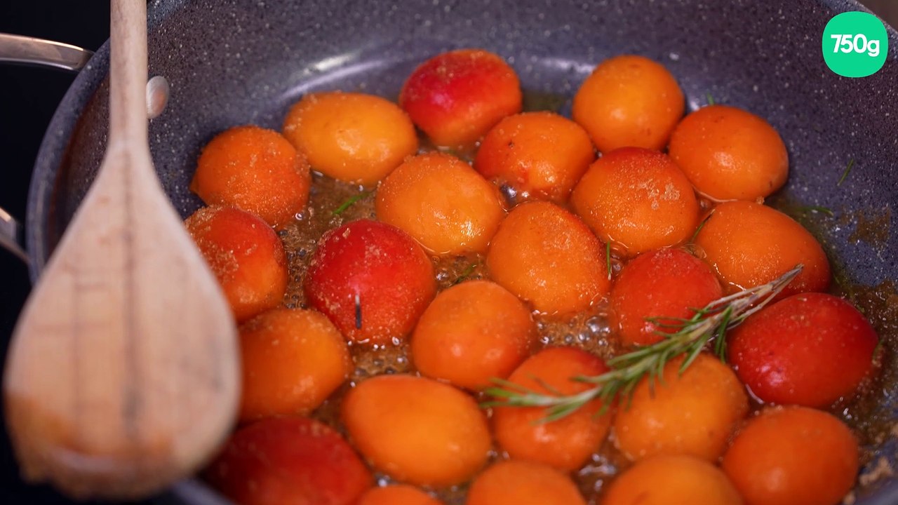 Tiramisu aux abricots rôtis et spéculoos