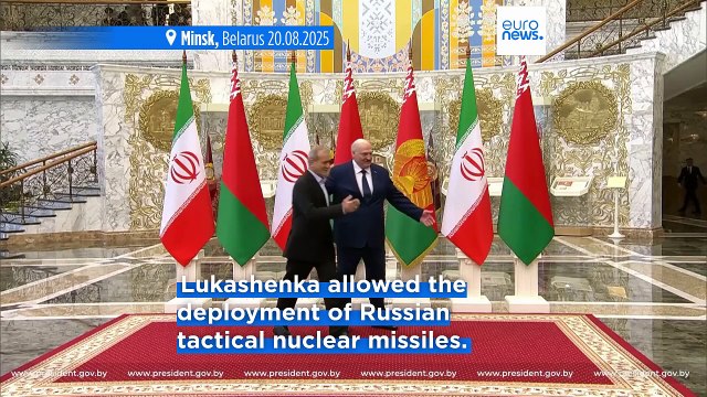 Russian allies Belarus and Iran agree to boost defence as part of raft of agreements