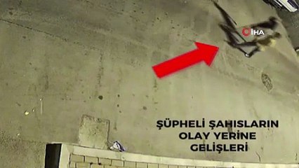 Motosiklet hırsızları kameradan tespit edildi
