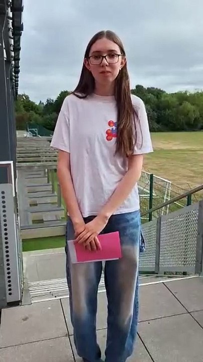 GCSE result star Kitty Smith of All Hallows Catholic School in Farnham